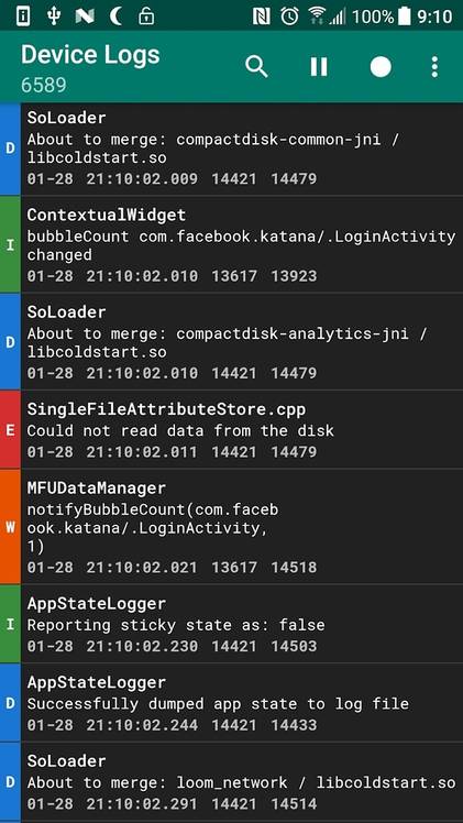 Logcat Reader Dark