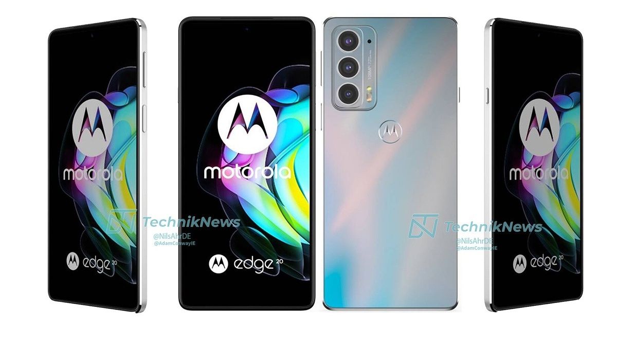Leaked renders show off Motorola Edge 20 Lite in all its glory