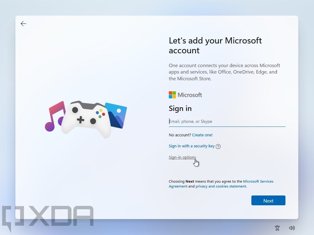 Sign-in options for Windows 11 Pro