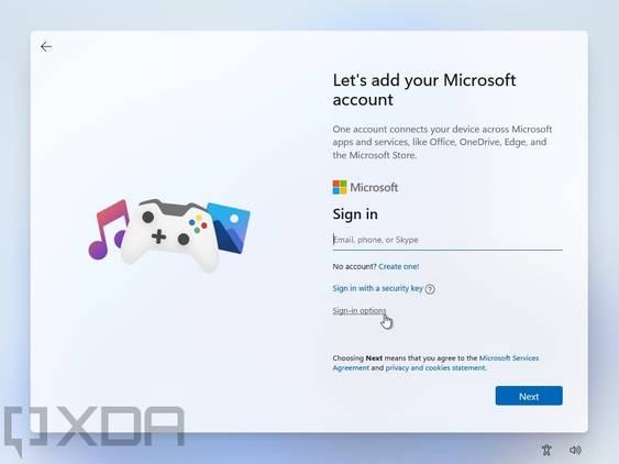 Sign-in options for Windows 11 Pro
