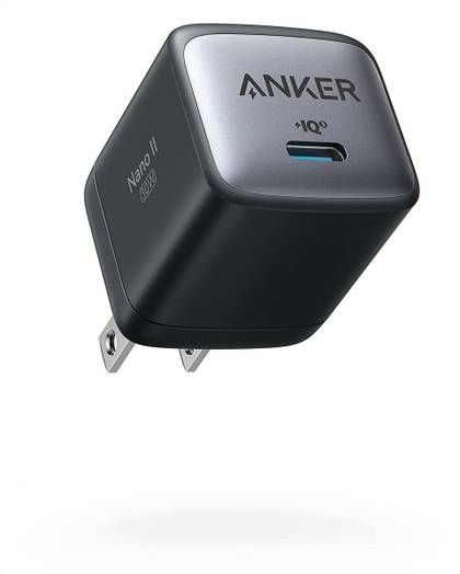 Despite its tiny form factor, this USB Type-C charger can deliver up to 30W on supported devices. Your iPhone will be able to take advantage of 20W only. It's ideal for those who travel a lot and don't have plenty of storage space.