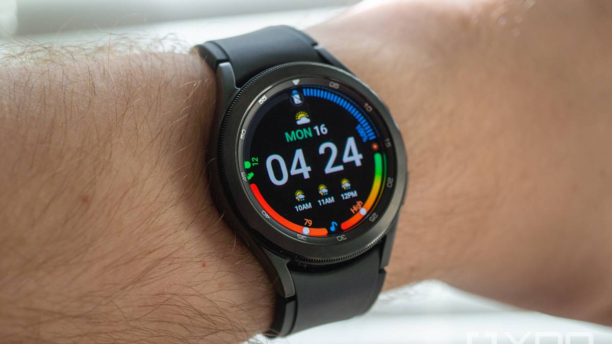 Galaxy Watch 4 Classic on a wrist.