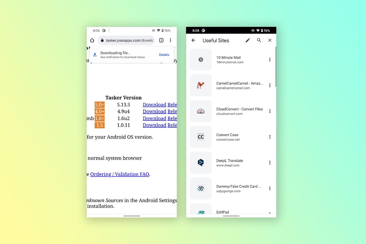 chrome for android | XDA