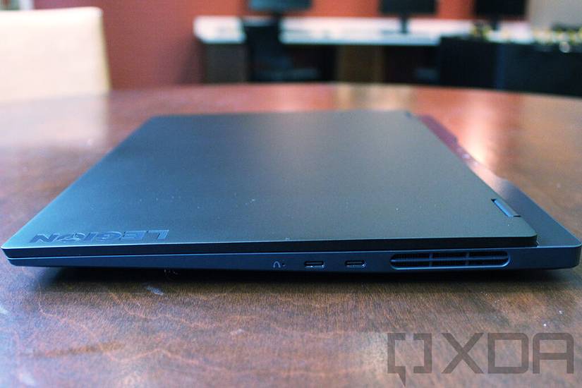 Side view of Lenovo Legion Slim 7