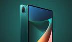 Mi Pad 5 green color front and back