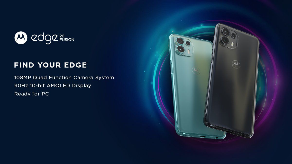 Motorola Edge 20 Fusion joins the Edge lineup as the phones launch
