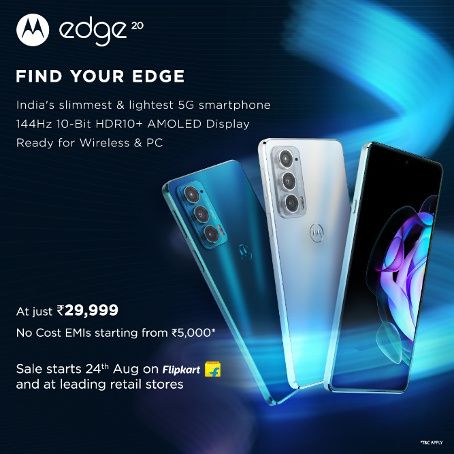 Motorola Edge 20 Fusion joins the Edge lineup as the phones launch