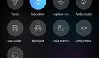 MyOS 11 expanded quick settings