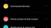 MyOS 11 device settings
