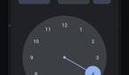 Material You Android Time picker UI