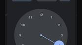 Material You Android Time picker UI