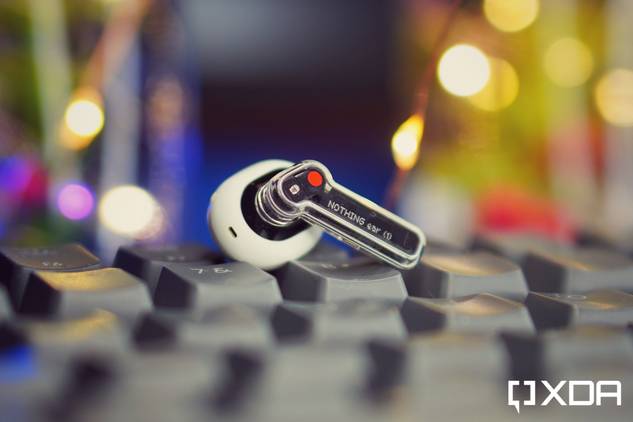 The Nothing Ear 1 is a stylish looking, good sounding set of earbuds for less than others on this list.