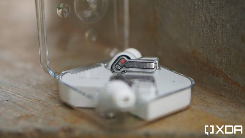 Earbuds in case