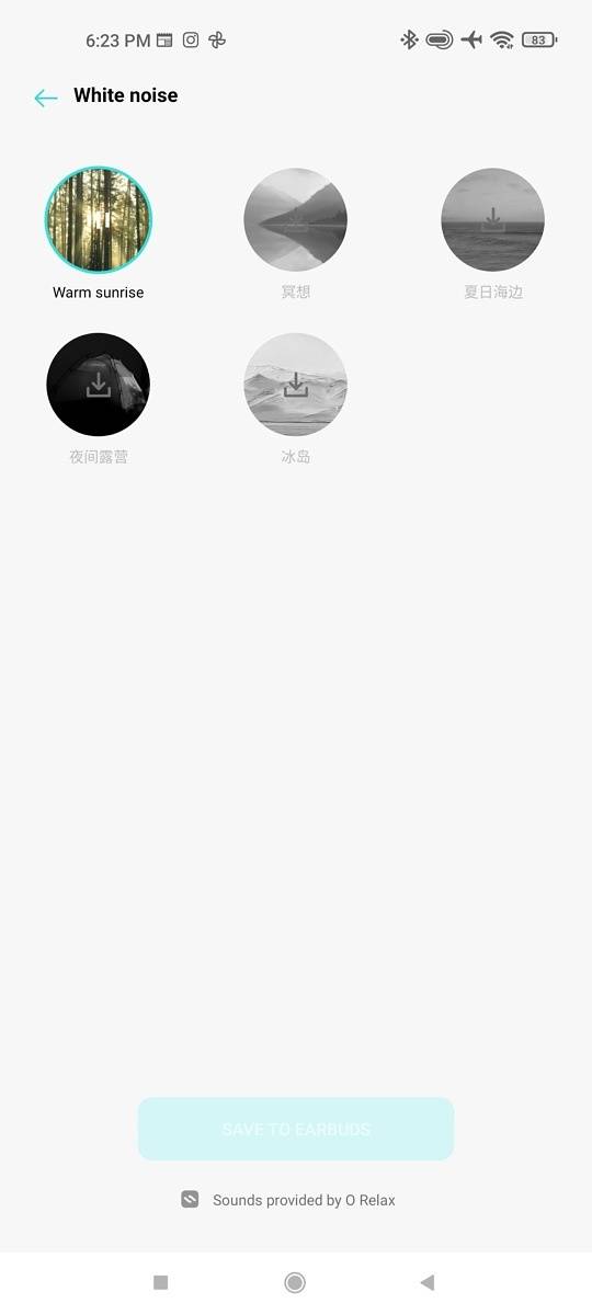OnePlus Buds Pro - Hey Melody App Zen Mode Tunes