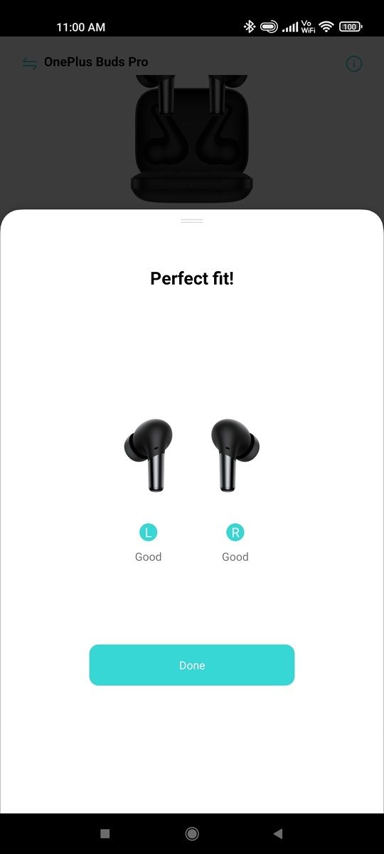 OnePlus Buds Pro - Hey Melody App Earbud Fit Test
