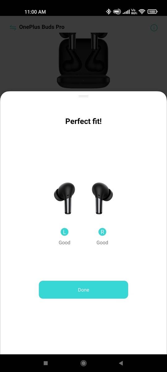 OnePlus Buds Pro - Hey Melody App Earbud Fit Test