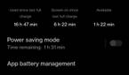 OnePlus Nord 2 Battery life stats at 9%