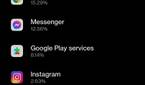 OnePlus Nord 2 Battery life stats at 9%