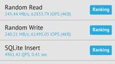 OnePlus Nord 2 storage speed test