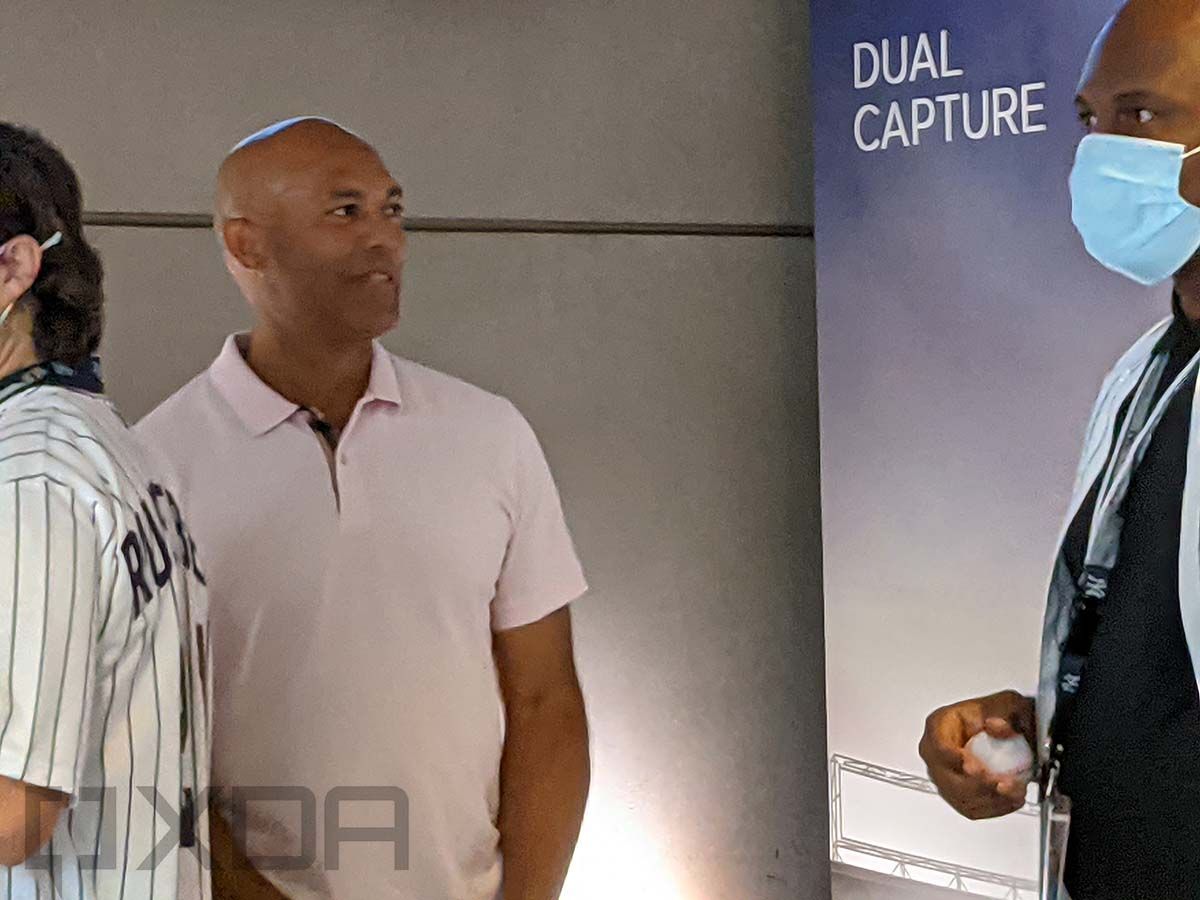 Close-up of Mariano Rivera