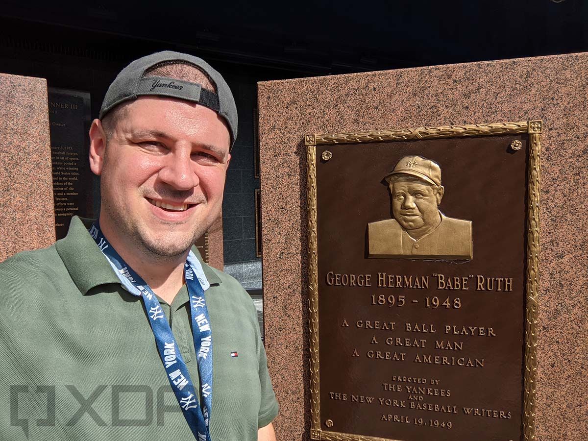 Selfie in Monument Park