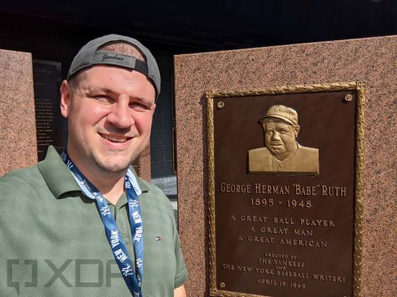 Selfie in Monument Park