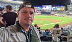 Selfie at night at Yankee Stadium