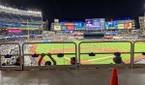 Picture of the field at Yankee Stadium