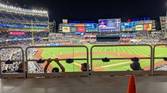 Picture of the field at Yankee Stadium