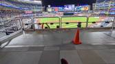 Picture of the field at Yankee Stadium