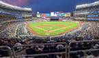 Picture of the field at Yankee Stadium