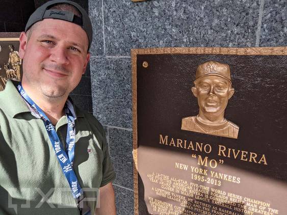 Selfie in Monument Park