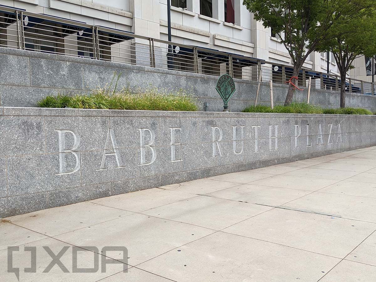 Babe Ruth Plaza at Yankee Stadium