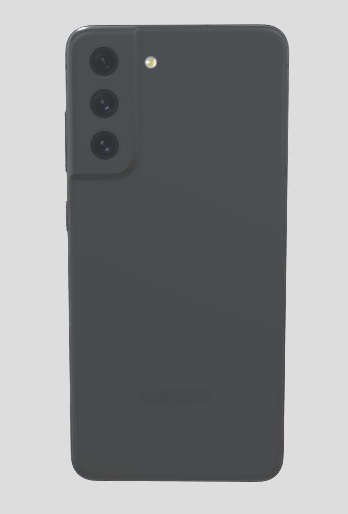 Samsung Galaxy S21 FE render in gray