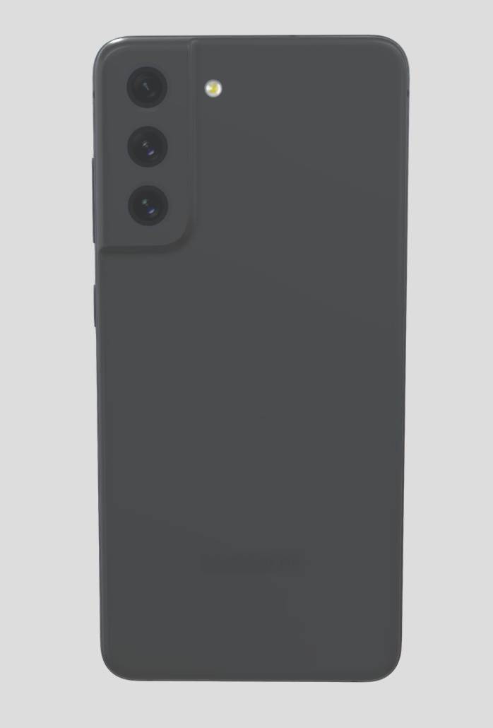 Samsung Galaxy S21 FE render in gray