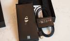 Charger and SIM tray removal tool inside Galaxy Z Fold 3 box