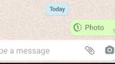 WhatsApp View Once message