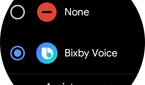 Digital assistant picker, with Bixby as the only option