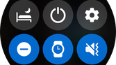 Quick Panel on Galaxy Watch 4