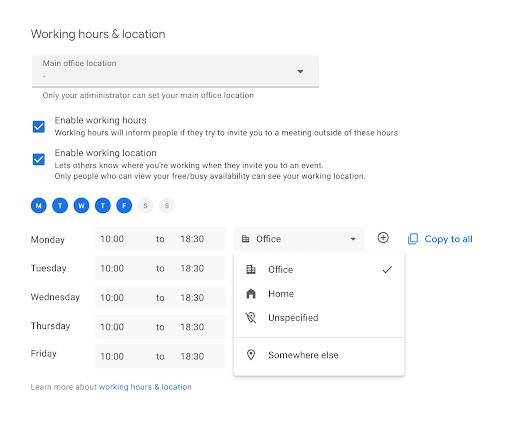 Google Calendar will soon let you share your working location with co ...