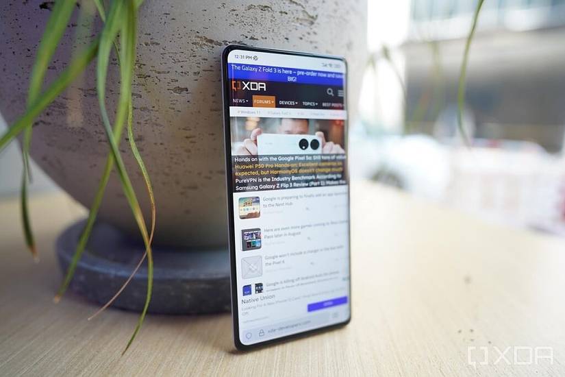 Mi Mix 4 screen. 
