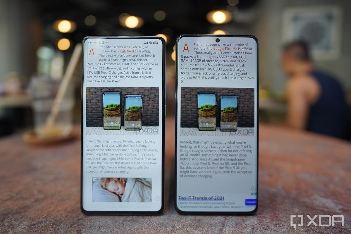 Mi Mix 4 and the S21 Ultra