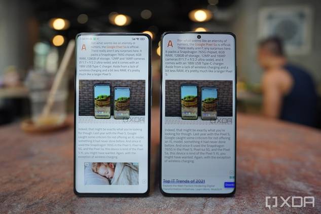 Mi Mix 4 and the S21 Ultra