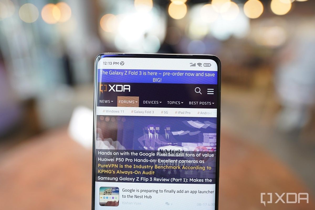 Mi Mix 4's hidden selfie camera