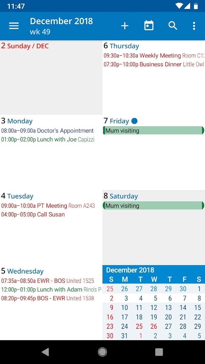aCalendar months