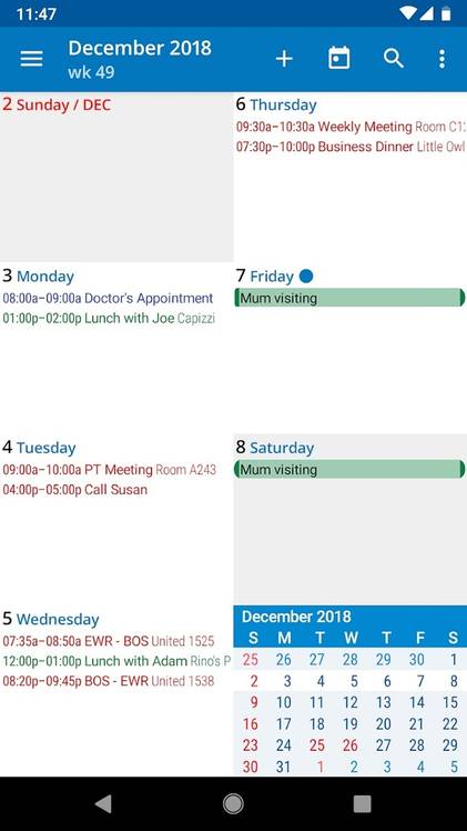 aCalendar months