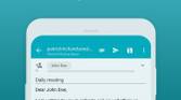 Aqua Mail editor