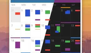 Business Calendar 2 design