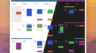 Business Calendar 2 design