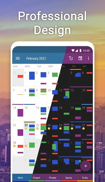 Business Calendar 2 design